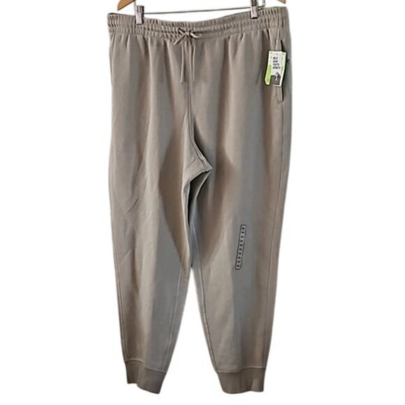 DSG Men's Fleece Joggers - Size 2XL - Tan/Khaki - New with Tags - Picture 4 of 6